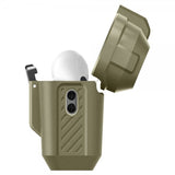 Spigen AirPods Pro 2 Deksel Lock Fit Vintage Khaki