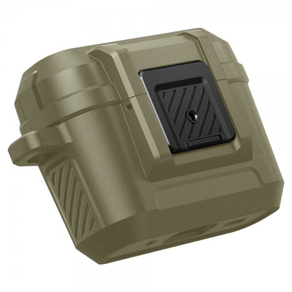 Spigen AirPods Pro 2 Deksel Lock Fit Vintage Khaki