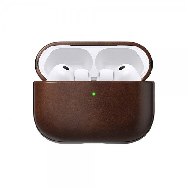 Nomad AirPods Pro 3 Deksel Modern Leather Case Horween Rustic Brown