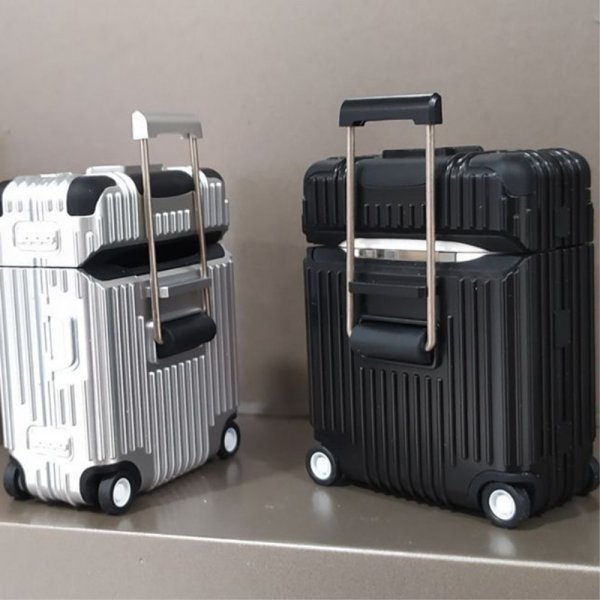 AirPods Pro/AirPods Pro 2 Deksel Reiseveskedesign Blå