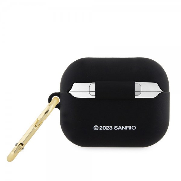 Hello Kitty AirPods Pro Deksel Liquid Silicone Svart