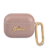 Guess AirPods Pro Deksel Saffiano Rosa