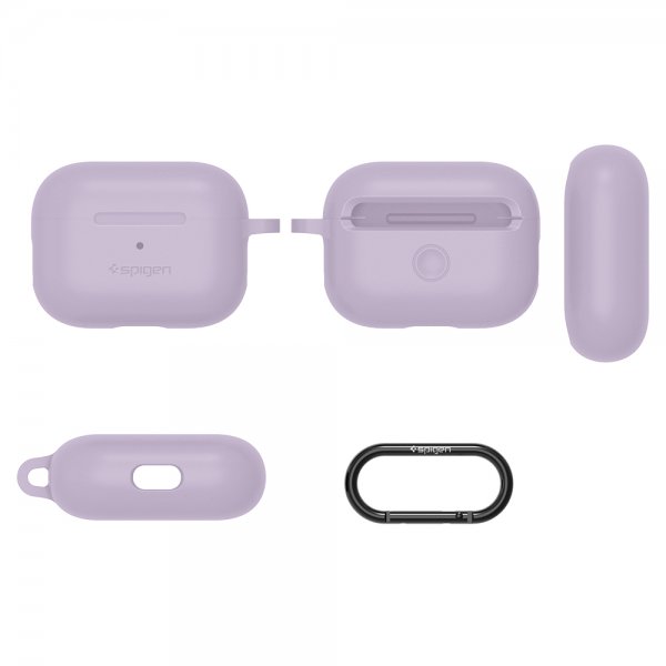Spigen AirPods Pro Deksel Silikoni Fit Lavender