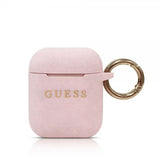 Guess AirPods (1/2) Deksel med Logo Rosa