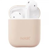 holdit AirPods (1/2) Deksel Silikon Beige