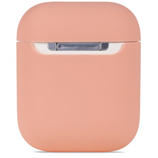 holdit AirPods (1/2) Deksel Silikon Pink Peach