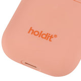 holdit AirPods (1/2) Deksel Silikon Pink Peach