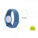 Mobile Origin AirTag Armbånd Nylon Grå