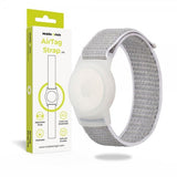 Mobile Origin AirTag Armbånd Nylon Grå