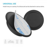 Fixed AirTag Holder Silky Sticker Svart