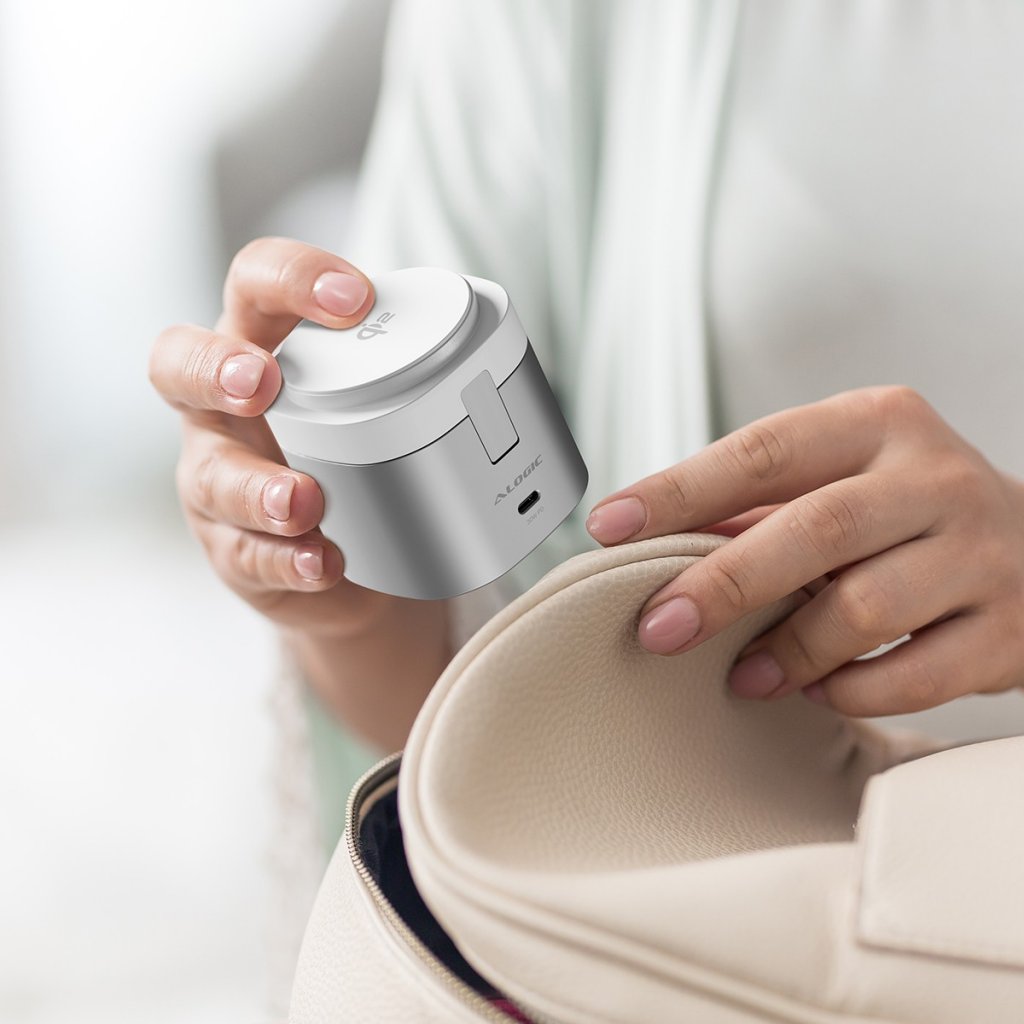 Alogic Trådløs lader PowerPod 4-i-1 Qi2 Hvit
