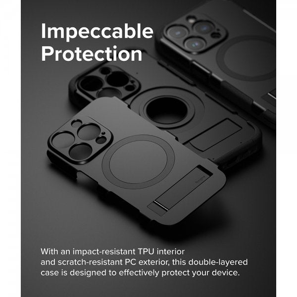 Ringke iPhone 15 Pro Deksel Alles MagSafe Svart