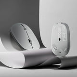 ALOGIC Trådløs Mus Echelon Bluetooth USB-C oppladbar 4 knapper Hvit