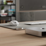 ALOGIC Trådløs Mus Apex Bluetooth USB-C Oppladbar 7 knapper Hvit
