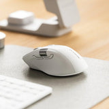 ALOGIC Trådløs Mus Apex Bluetooth USB-C Oppladbar 7 knapper Hvit