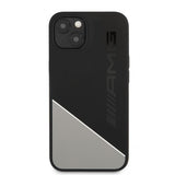 AMG iPhone 13 Deksel Liquid Silicone Two Tone Grå