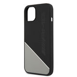 AMG iPhone 13 Deksel Liquid Silicone Two Tone Grå
