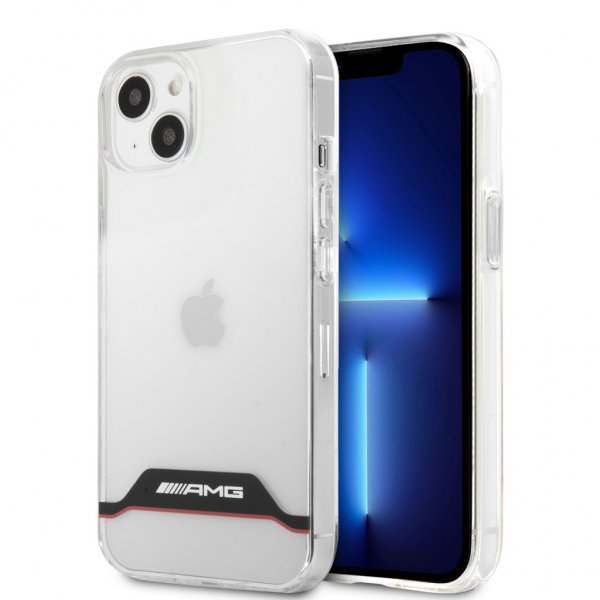 AMG iPhone 13 Mini Deksel Electroplated Horizontal Stripes Sin Transparent