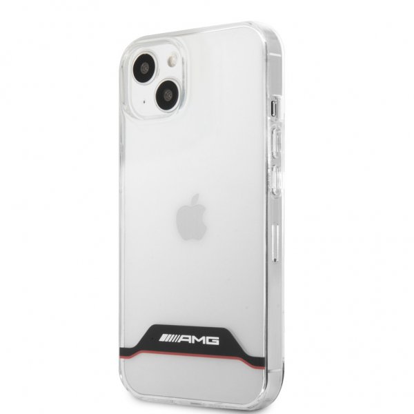 AMG iPhone 13 Mini Deksel Electroplated Horizontal Stripes Sin Transparent