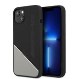 AMG iPhone 13 Mini Deksel Liquid Silicone Two Tone Grå