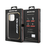 AMG iPhone 14 Pro Max Deksel med Logo Svart Gul