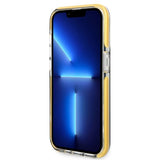 AMG iPhone 14 Pro Deksel med Logo Svart Gul