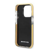 AMG iPhone 14 Pro Deksel med Logo Svart Gul