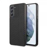 AMG Samsung Galaxy S21 FE Deksel Leather Stripe Carbon Svart