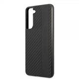 AMG Samsung Galaxy S21 FE Deksel Leather Stripe Carbon Svart