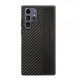 AMG Samsung Galaxy S22 Ultra Deksel Leather Stripe Carbon Svart