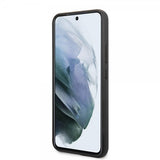 AMG Samsung Galaxy S22 Plus Deksel Leather Stripe Carbon Svart