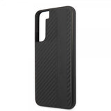 AMG Samsung Galaxy S22 Deksel Leather Stripe Carbon Svart