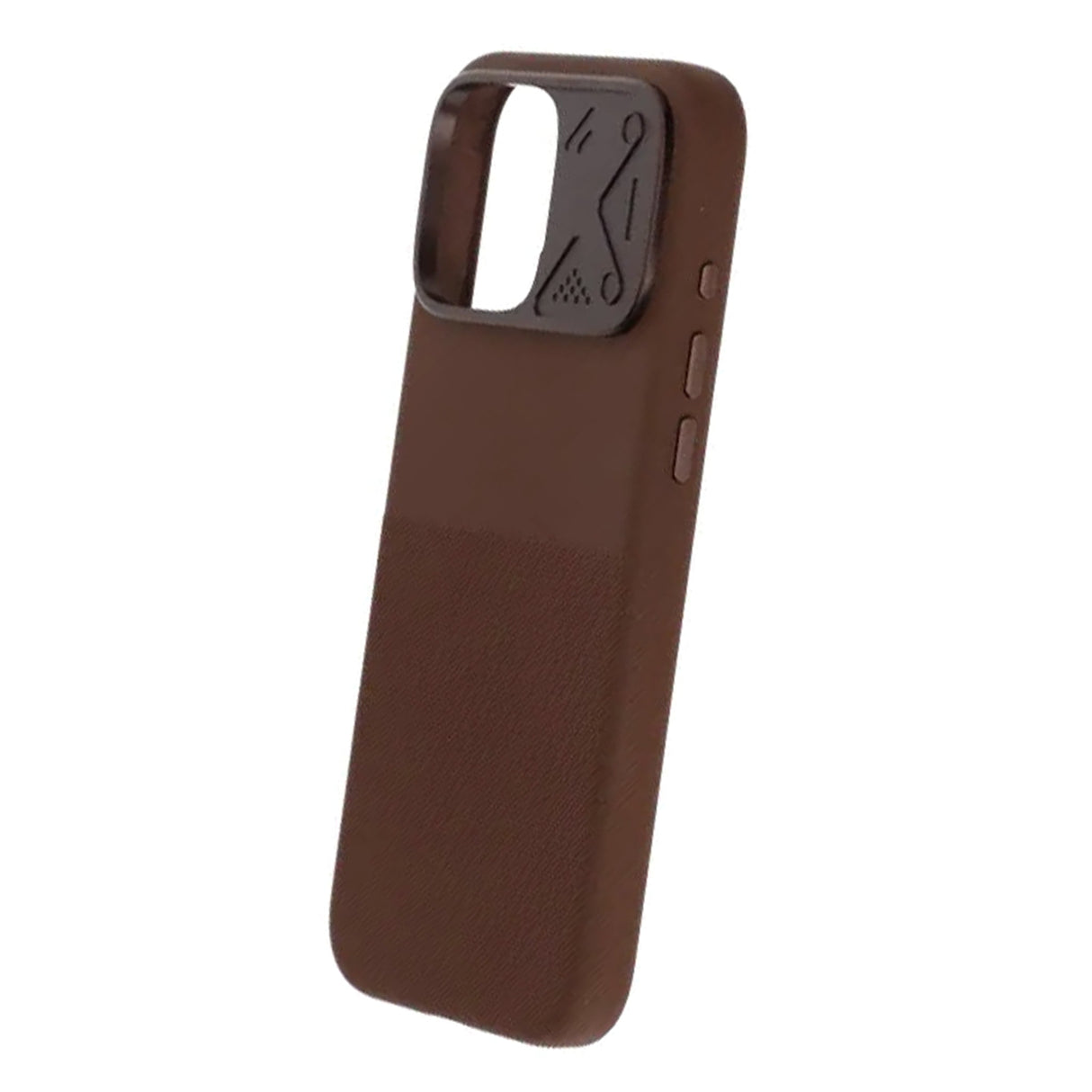 iPhone 16 Pro Max Deksel Silikon Kamerakant MagSafe Brun