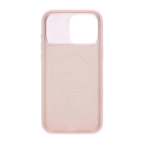 iPhone 16 Pro Max Deksel Silikon Kamerakant MagSafe Rosa
