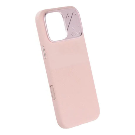 iPhone 16 Pro Max Deksel Silikon Kamerakant MagSafe Rosa