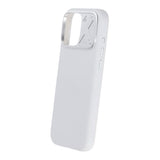 iPhone 16 Pro Max Deksel Silikon Kamerakant MagSafe Hvit