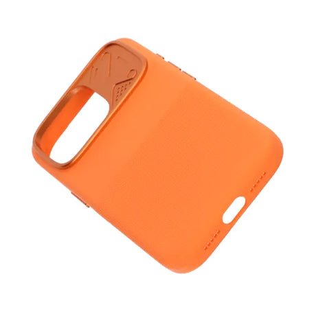iPhone 16 Pro Deksel Silikon Kamerakant MagSafe Oransje