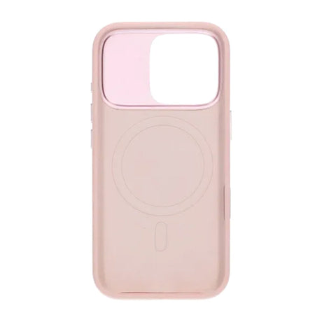 iPhone 16 Pro Deksel Silikon Kamerakant MagSafe Rosa