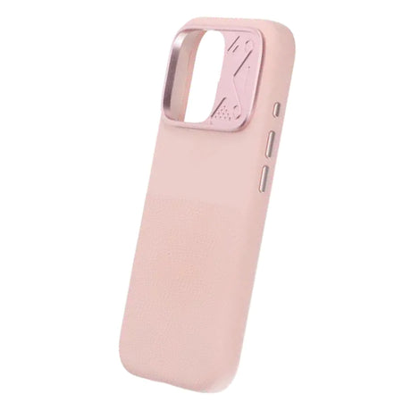 iPhone 16 Pro Deksel Silikon Kamerakant MagSafe Rosa
