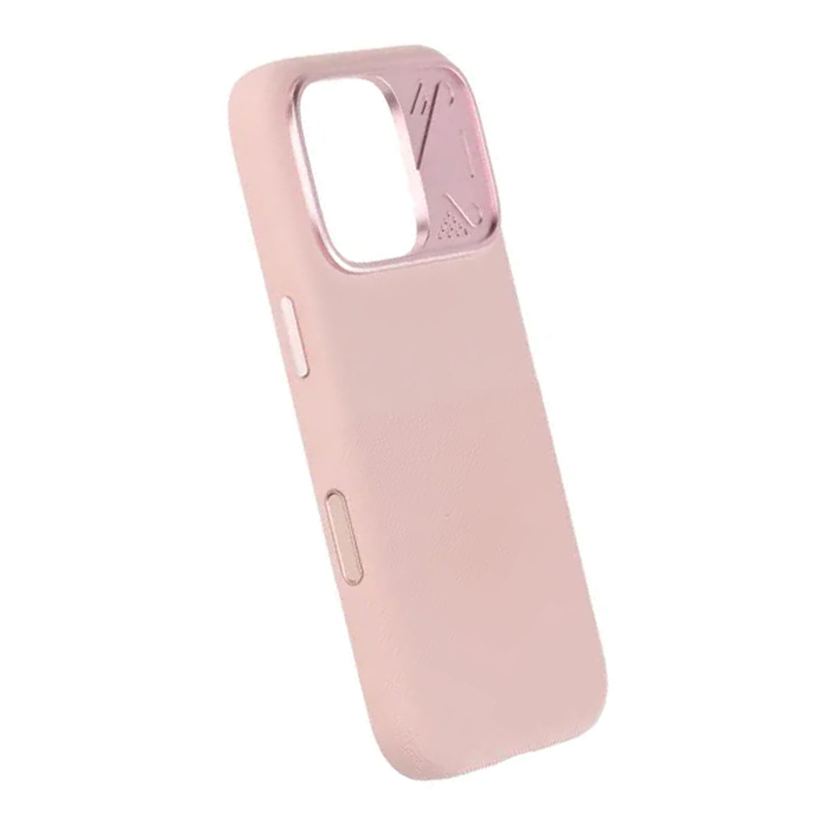 iPhone 16 Pro Deksel Silikon Kamerakant MagSafe Rosa