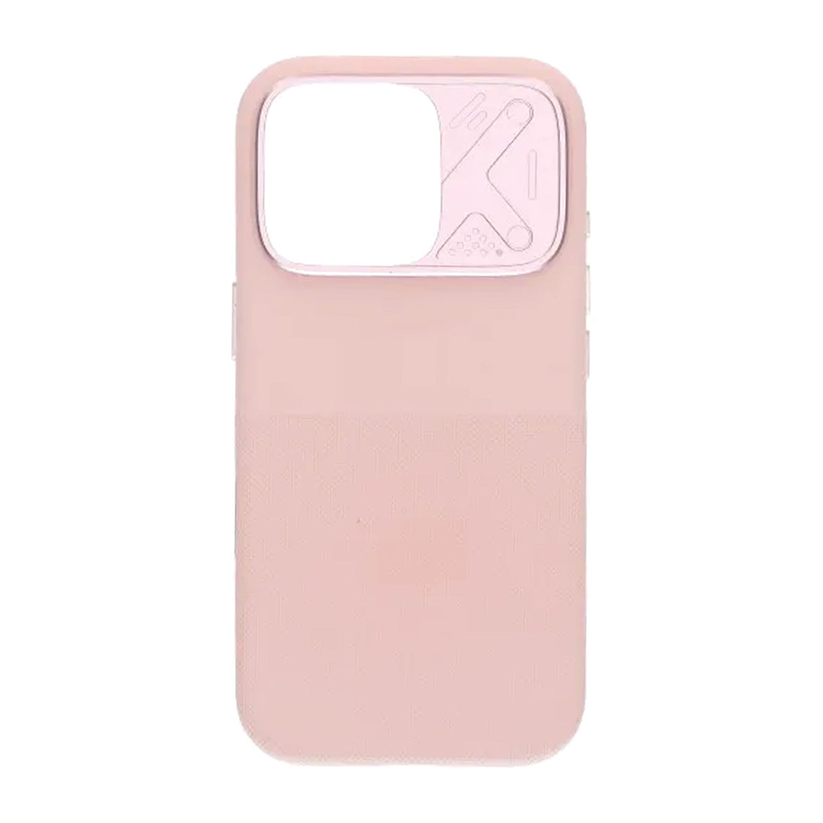 iPhone 16 Pro Deksel Silikon Kamerakant MagSafe Rosa