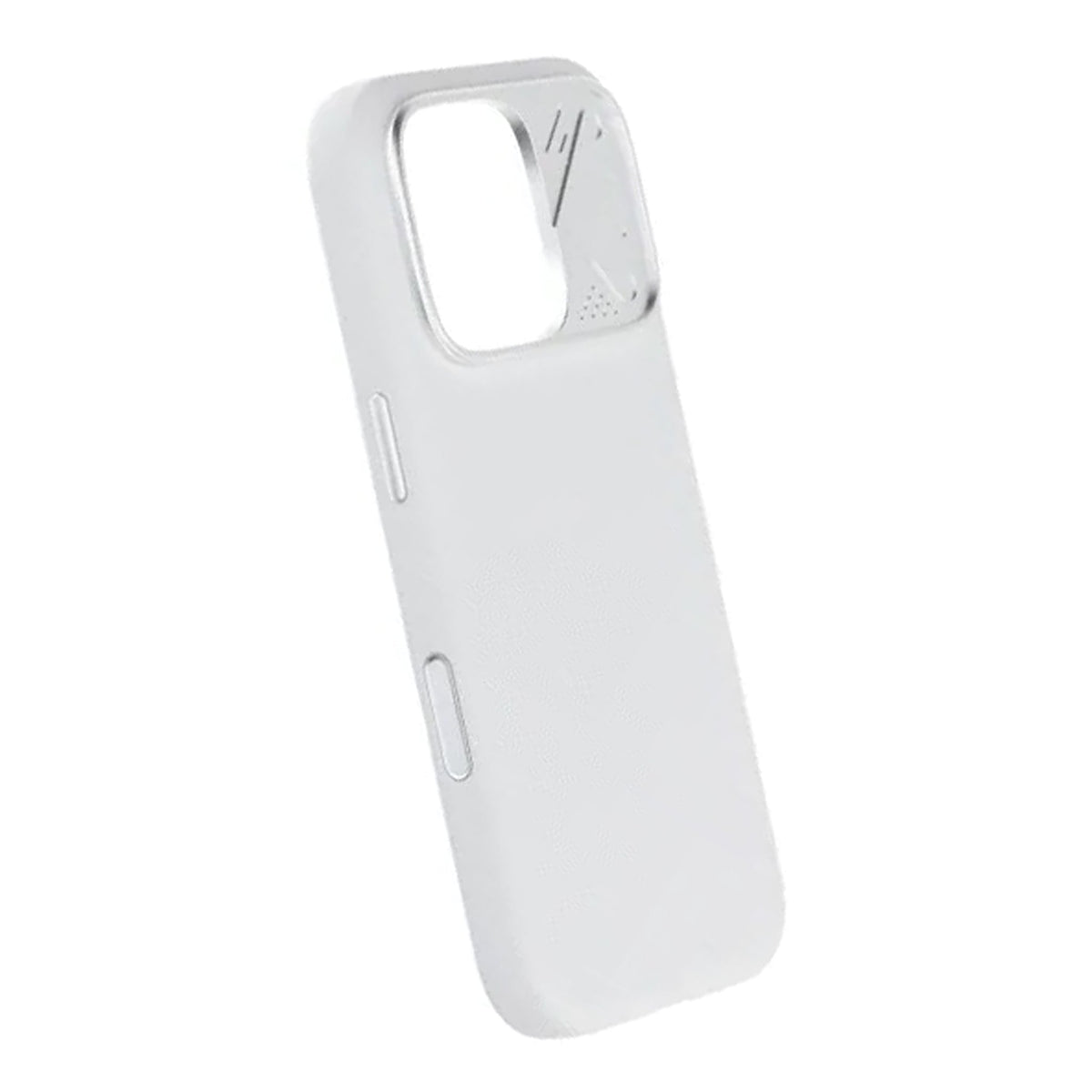 iPhone 16 Pro Deksel Silikon Kamerakant MagSafe Hvit