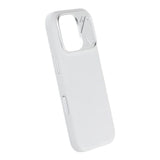 iPhone 16 Pro Deksel Silikon Kamerakant MagSafe Hvit