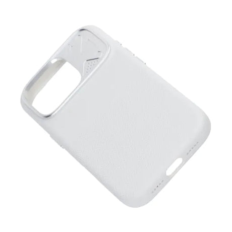 iPhone 16 Pro Deksel Silikon Kamerakant MagSafe Hvit