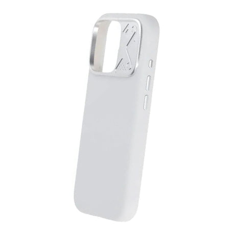 iPhone 16 Pro Deksel Silikon Kamerakant MagSafe Hvit