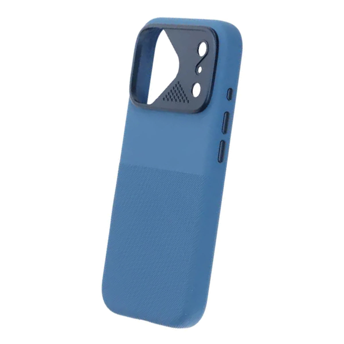 iPhone 17 Pro Deksel Silikon Kamerakant MagSafe Blå