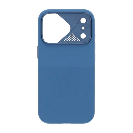 iPhone 17 Pro Deksel Silikon Kamerakant MagSafe Blå