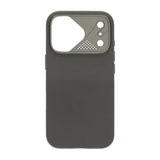 iPhone 17 Pro Max Deksel Silikon Kamerabeskyttelse MagSafe Grå