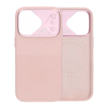 iPhone 17 Pro Max Deksel Silikon Kamerabeskyttelse MagSafe Rosa