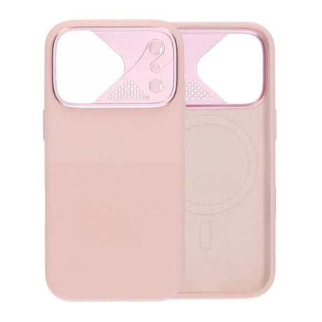 iPhone 17 Pro Max Deksel Silikon Kamerabeskyttelse MagSafe Rosa